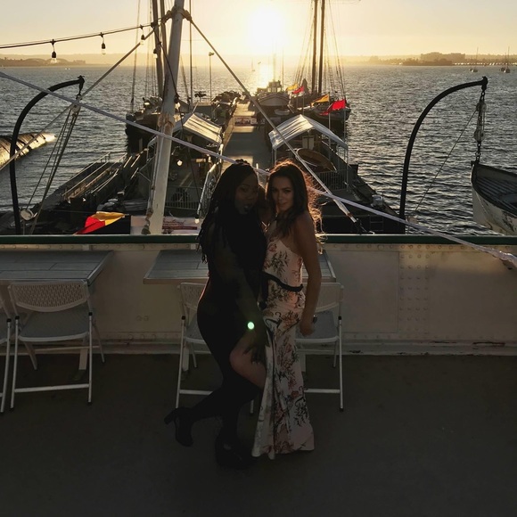 Aries Maxi high slit style stalker dress - Picture 8 of 8